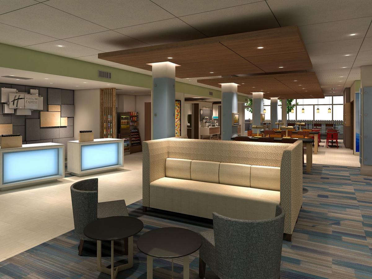 Holiday Inn Express And Suites Des Moines Downtown By Ihg Buitenkant foto