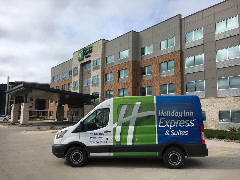 Holiday Inn Express And Suites Des Moines Downtown By Ihg Buitenkant foto